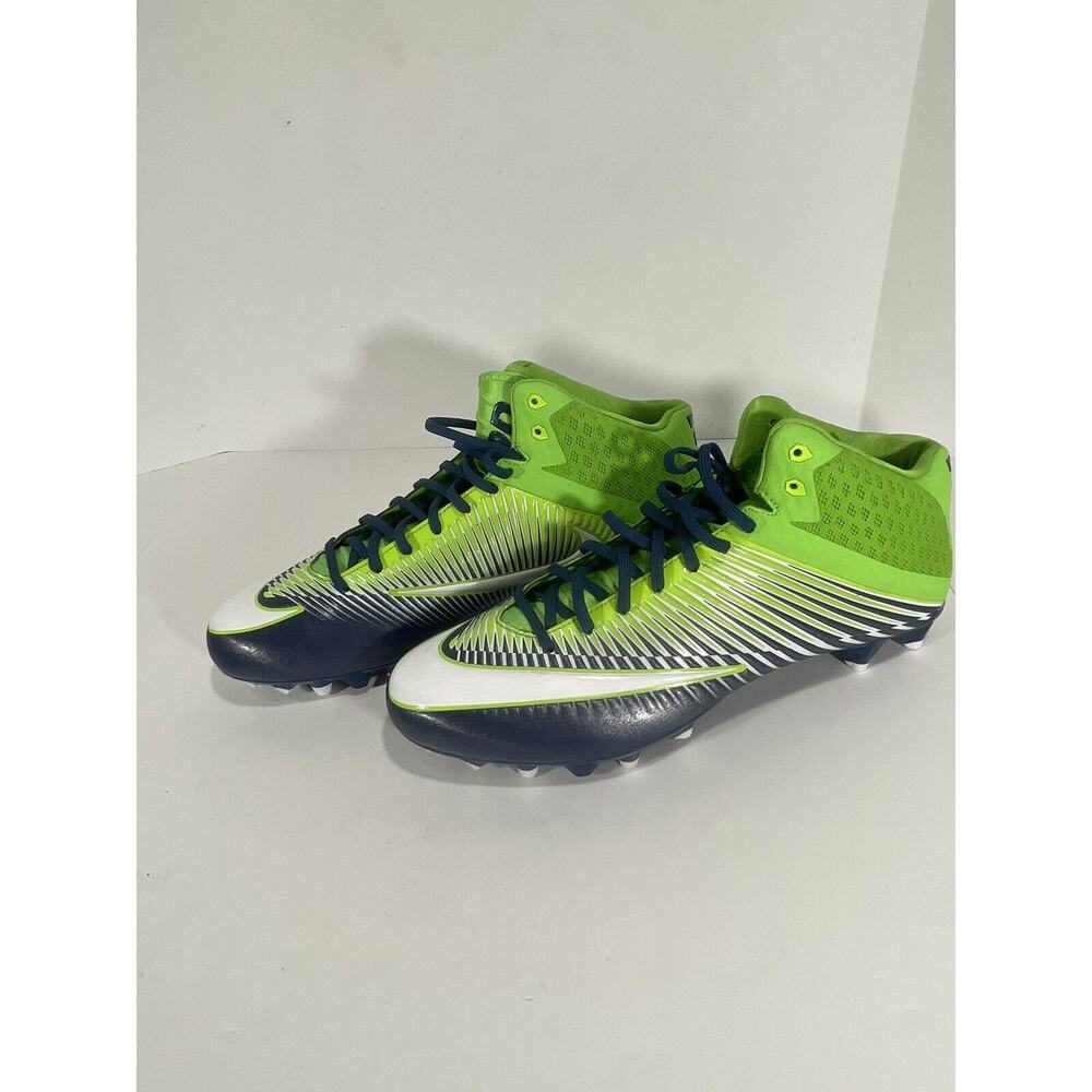 Mens Nike Vapor Speed Football Cleats Size 15 846443-369 Green Blue White New - Picture 8 of 8
